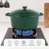 Cast iron Dutch POTS can be used for cooking, baking and refrigeration.