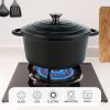 Cast iron Dutch POTS can be used for cooking, baking and refrigeration.