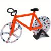 Fun-Shaped Pizza & Cookie Cutter – Bicycle-Themed Stainless Steel Tool for Kids & Adults