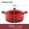 Cast iron Dutch POTS can be used for cooking, baking and refrigeration.